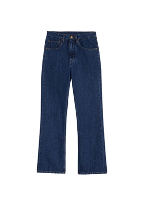 Jil Sander flared cotton jeans - Blue