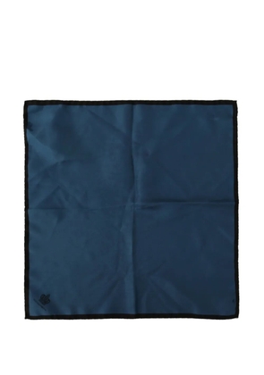 Dolce & Gabbana polka-dot silk scarf - Blue
