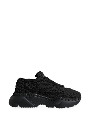 Dolce & Gabbana Daymaster knitted sneakers - Black