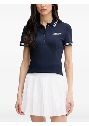 Lacoste Roland-Garros striped polo shirt - Blue