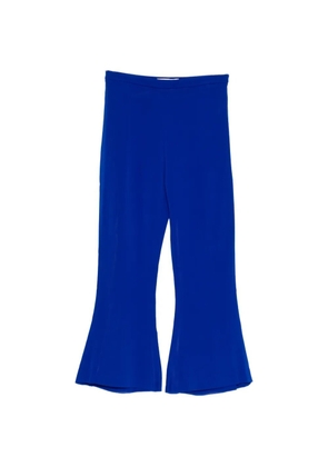 Antonio Berardi flared cropped trousers - Blue