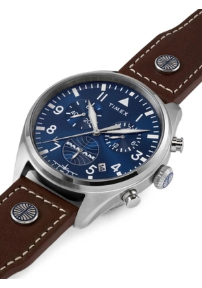 TIMEX x Pan Am 42mm chronograph watch - Blue