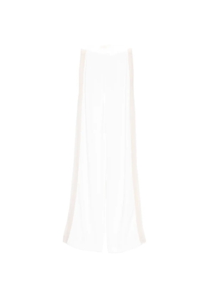 Antonio Berardi side-stripe trousers - White