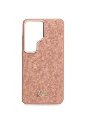 Lacoste logo-plaque Samsung Galaxy S26 Ultra case - Pink