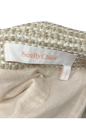 See By Chloé Vintage 2010s double-breasted long coat - Neutrals