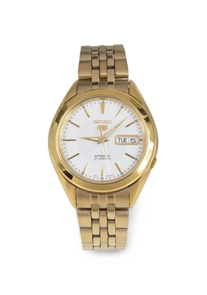 SEIKO PREOWNED 5 38mm watch - White