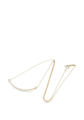 Tiffany & Co. Pre-Owned 2010s T-smile diamond necklace - Gold