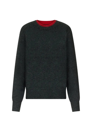 LouLou de Saison bicolor cashmere sweater - Grey
