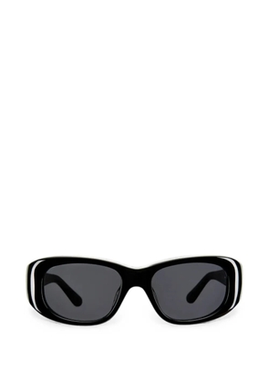 Thistles The AL rectangle-frame sunglasses - Black
