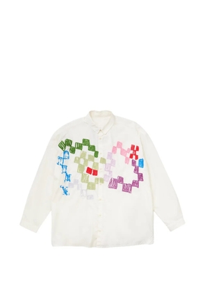 Toogood The Draughtsman graphic-print shirt - White
