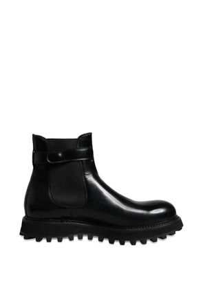 Dolce & Gabbana belted boots - Black