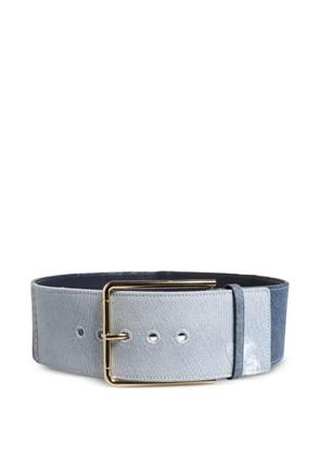 Dolce & Gabbana two-tone belt - Blue