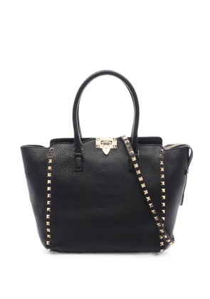 Valentino Garavani Pre-Owned 2010s Rockstud tote bag - Black