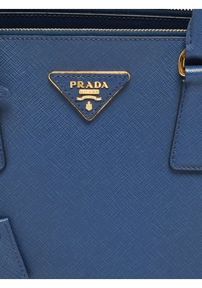 Prada Pre-Owned medium Galleria logo-plaque tote bag - Blue