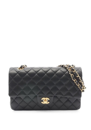 CHANEL Pre-Owned 2019 Matelassé Double Flap shoulder bag - Black