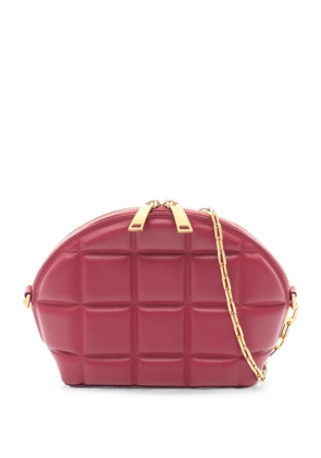 Bottega Veneta Pre-Owned 2000s padded leather cross body bag - Pink