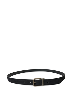 Dolce & Gabbana suede leather belt - Black