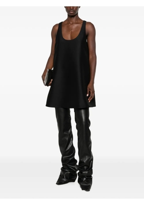 Balenciaga scoop-neck A-line dress - Black