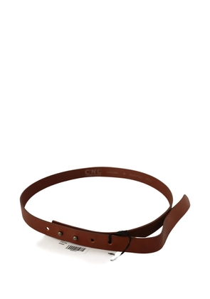 Costume National stud-embellished leather belt - Brown