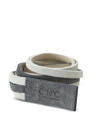 Costume National suede belt - Neutrals