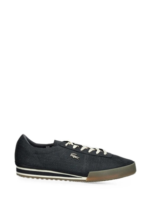Lacoste Aura perforated logo-plaque sneakers - Grey