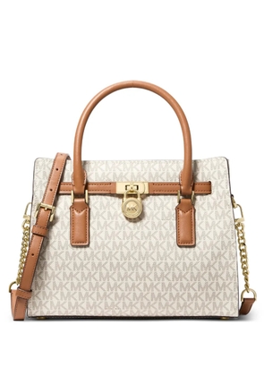 Michael Kors small Hamilton Moderne monogram-print tote bag - Neutrals