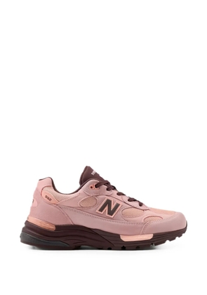 New Balance 992 panelled sneakers - Pink