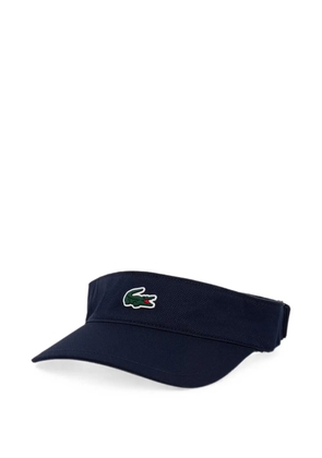 Lacoste logo-patch visor - Blue