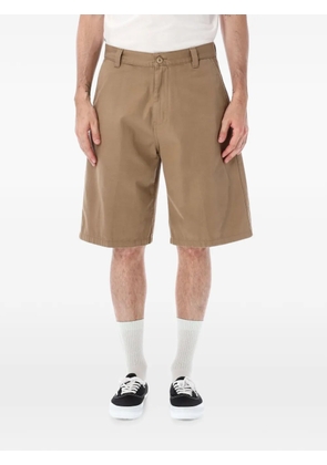 Carhartt WIP Brader logo-patch shorts - Neutrals