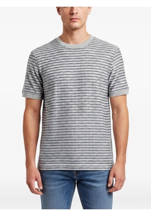 Giorgio Armani Pre-Owned striped T-shirt - Grey