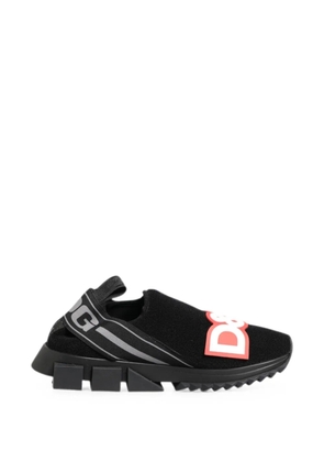 Dolce & Gabbana Sorrento logo-strap sneakers - Black