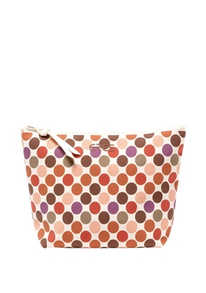 ERES Loulou polka-dot pouch - Neutrals