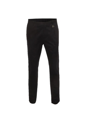 Dolce & Gabbana Pre-Owned DG logo charm trousers - Black