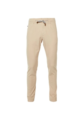 Eleventy drawstring-waist trousers - Neutrals