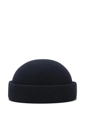 Loro Piana Scotty roll-trim beanie - Blue