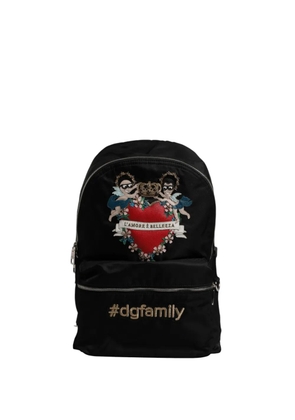 Dolce & Gabbana #DGFamily Cherub Heart backpack - Black