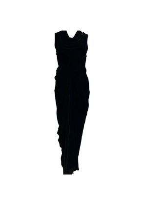 Rick Owens Vintage 2020s Velvet Limo dress - Black