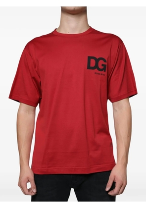 Dolce & Gabbana logo-print T-shirt - Red