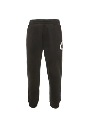 Burberry Pre-Owned terry-logo track pants - Black
