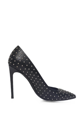 Saint Laurent Pre-Owned studded pointed-toe pumps - Black