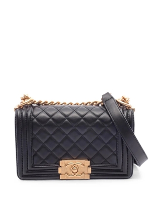 CHANEL Pre-Owned 2021s Boy Chanel chain shoulder bag - Black