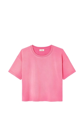 American Vintage Afoma crew-neck T-shirt - Pink