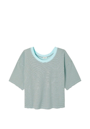 American Vintage Gixy striped T-shirt - Blue