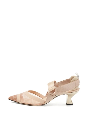 Fendi Pre-Owned Colibri pumps - Neutrals