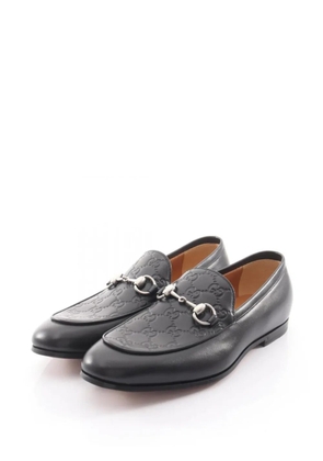 Gucci Pre-Owned Guccissima loafers - Black