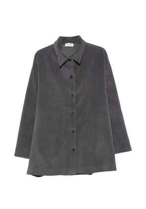 A.M.G. button-up jacket - Grey