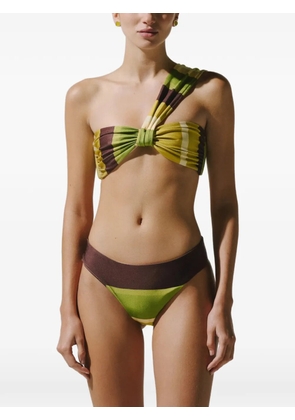 Baobab Zoe striped bikini bottoms - Green