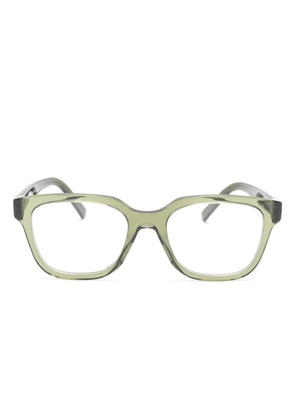 Givenchy Eyewear 4G-logo square-frame glasses - Green