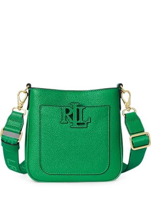Lauren Ralph Lauren Cameryn logo-patch cross body bag - Green