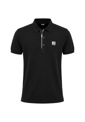 Diesel Harry logo-patch polo shirt - Black